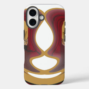 Coque Pour iPhone 16 Masai Tribal Whirt Art Imprimer
