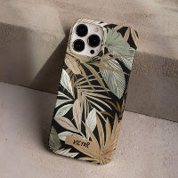 Masculin moderne Brown Feuille Jungle Masculin per