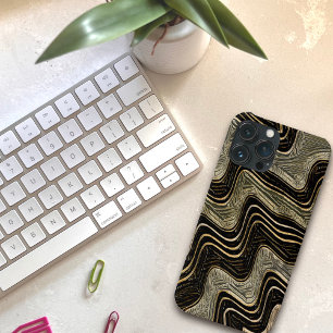 Case-Mate iPhone Case Masculine Waves Abstrait moderne Cool Guy Fun