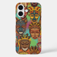 MASQUE TRIBAL AFRICAIN
