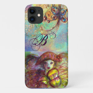 COQUES POUR iPhone MASQUÉRADE VÉNÉTIENNE / MONOGRAMME HARLEQUIN