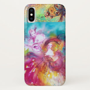 ETUI iPhone Case-Mate MASQUÉRADE VÉNÉTIENNE / PIERROT ET ARLECCHINE