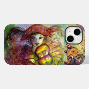 COQUE POUR iPhone 14 MASQUÉRADE VÉNITIENNE / HARLEQUIN