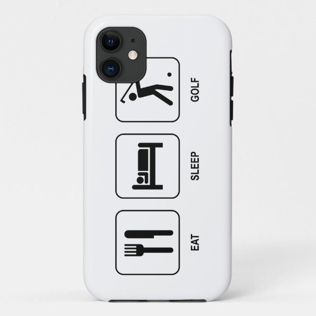 Coques Case-Mate iPhone Mat Sleep Golf (Dos)