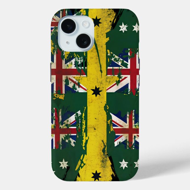 Coques Case-Mate iPhone Mates Uniques Mingling : Australien + Fusion Brita (Verso)
