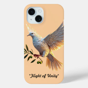 Coque Pour iPhone 15 "Matins pacifiques dorés"
