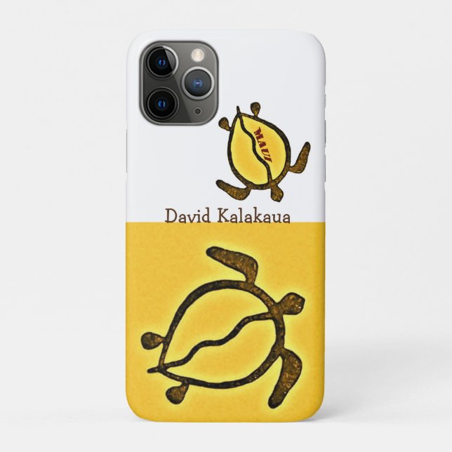 Coques Case-Mate iPhone Maui, la tortue de mer d'Hawaï (Dos)