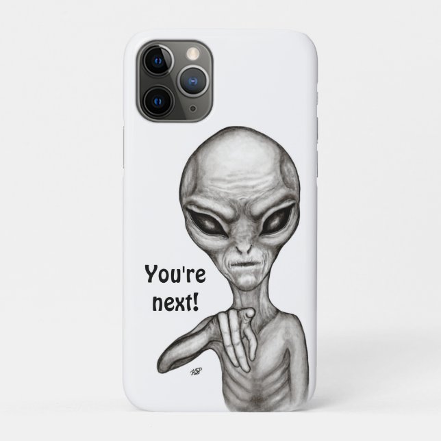 Coques Case-Mate iPhone Mauvais Alien, Tu es le prochain ! (Dos)
