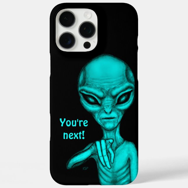 Coques Case-Mate iPhone Mauvais Alien, Tu es le prochain ! (Verso)