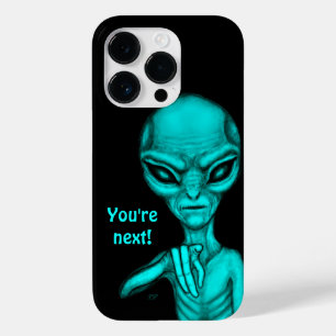 Coque Pour iPhone 14 Pro Mauvais Alien, Tu es le prochain !