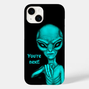 Coque Pour iPhone 14 Mauvais Alien, Tu es le prochain !