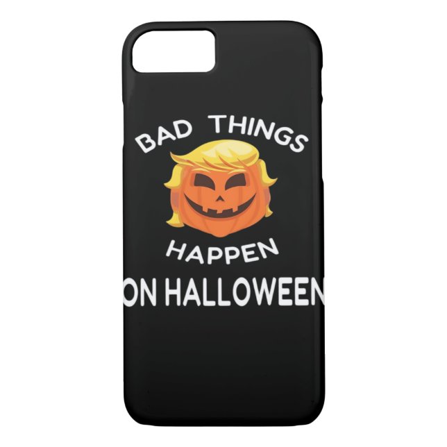Coques Case-Mate iPhone Mauvais Halloween Drôle Trumpkin Pour Votre Frien (Dos)