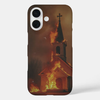 Coque Pour iPhone 16 Mauvais rêve d'église