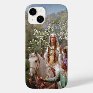 Coque Pour iPhone 14 Maying, la reine Guinevere, vers 1900, par John Co
