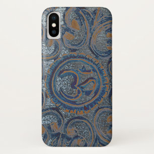 Case-Mate iPhone Case Médaille de Yoga Zen Bleu OM Aum Mantra Ajna