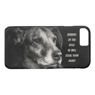 Case-Mate iPhone Case Méfiez-vous du chien, photo de l'animal de compagn