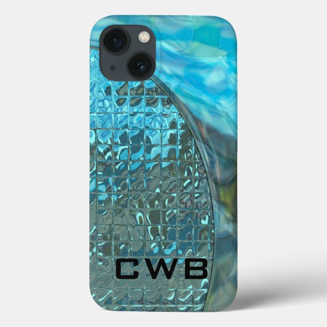 Coques Case-Mate iPhone Megastyle Diva Monogramme (Verso)