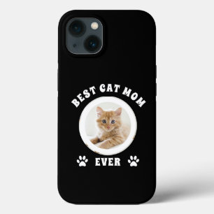 Case-Mate iPhone Case Meilleur Chat Maman Toujours Personnalisé Photo Pe