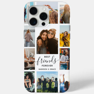 Coque iPhone 15 Pro Max Meilleur Collage photo des amis pour toujours