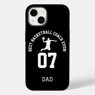 Coque Pour iPhone 14 Meilleur entraîneur de basket-ball jamais   Équipe