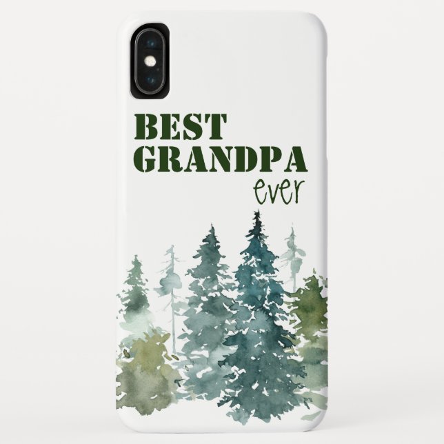 Coques Case-Mate iPhone Meilleur grand-père jamais en plein air (Dos)