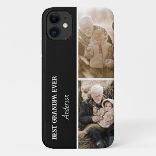 Case-Mate iPhone Case Meilleur Grand-Père Moderne Collage 2 Photos 