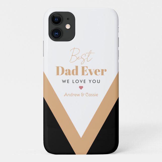Coques Case-Mate iPhone Meilleur papa (Dos)