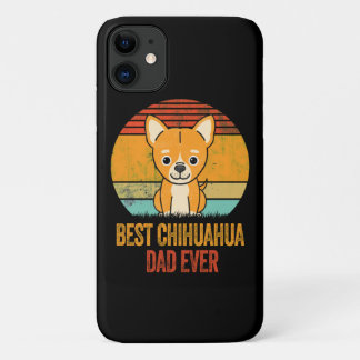 Case-Mate iPhone Case Meilleur Papa Chihuahua Jamais Vintage Trouvé