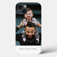 Meilleur papa Jamais photo complète personnalisée