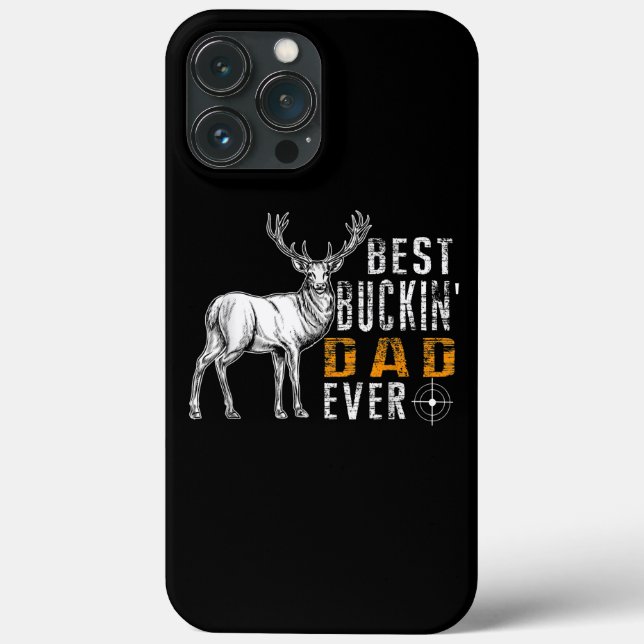 Coques Case-Mate iPhone Meilleur Père De Buckin Jamais Deer Chasse Père De (Verso)