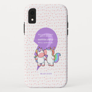 Case-Mate iPhone Case Meilleure correspondance Meilleurs amis Unicorn Ci