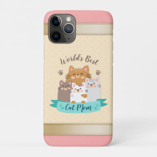 Case-Mate iPhone Case Meilleure maman chatte du monde - Cute Kittens