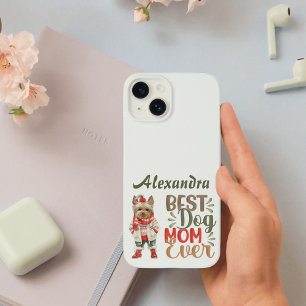 Coque Pour iPhone 14 Meilleure maman de chien yorkshire personnalisé