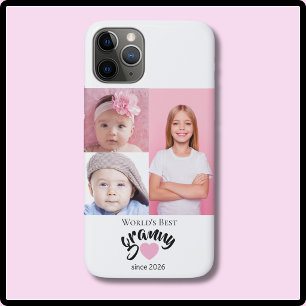 Case-Mate iPhone Case Meilleure Mémé du Monde depuis l'année 3 Photo Mig