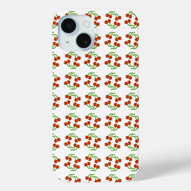 Coques Case-Mate iPhone Meilleure récolte Cerises rouges Fun Motif Design (Verso)