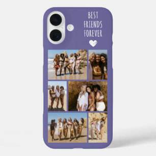 Coques iPhone 16 Plus Meilleures Amies Pour Toujours 6 Photo Violet