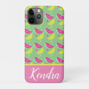 Case-Mate iPhone Case Mélange de fruits de pastèque d'été Confetti rose