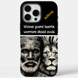 Coques iPhone 16 Pro Max Mélange de la culture et de la faune africaines