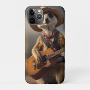 Case-Mate iPhone Case Mélodies de la Savanna A Meerkat Guitar Serenade,