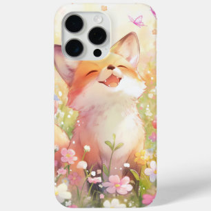 Coque iPhone 15 Pro Max Melody Red Fox Meadow