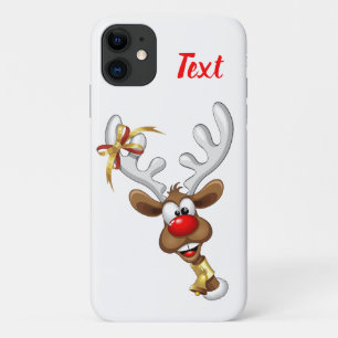 Case-Mate iPhone Case Mème de Noël drôle de renne qui regarde par-dessus