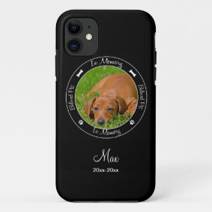 Etui iPhone Case-Mate Mémorial - Perte de chien - Photo/Nom personnalis