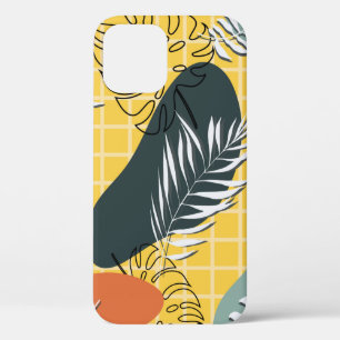 Case-Mate iPhone Case Memphis été sans soudure motif, formes abstraites 