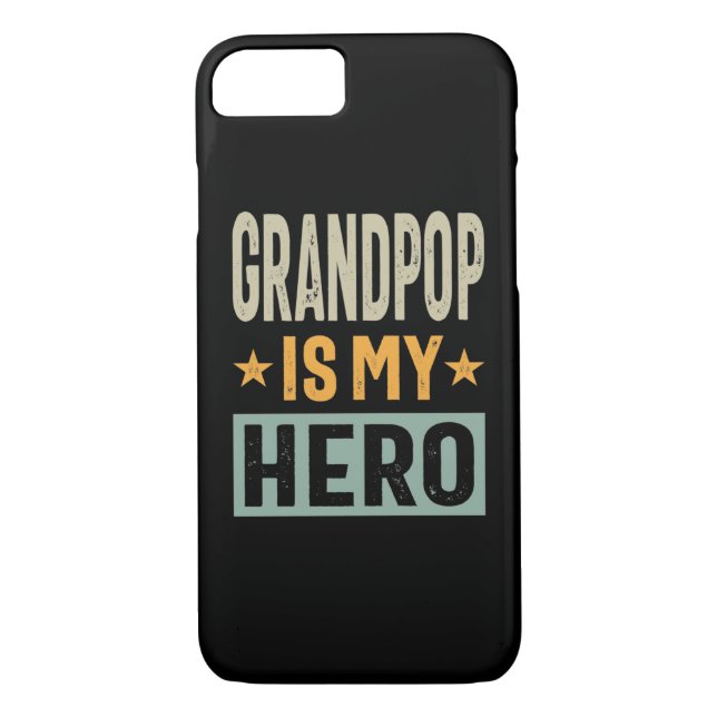 Coques Case-Mate iPhone Mens Grandpop Est Mon Héros - Papa Grandpa Cadeau (Dos)