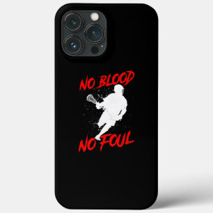 Case-Mate iPhone Case Mens No Blood no Foul Lacrosse 
