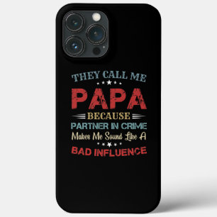 Case-Mate iPhone Case Mens On M'Appelle Grand-Père Partenaire Dans Le Cr