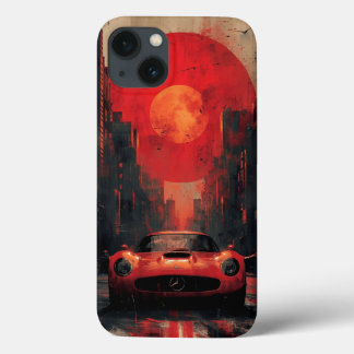 Case-Mate iPhone Case Mercedes-Benz Classic: Crimson Sun Retro City Case