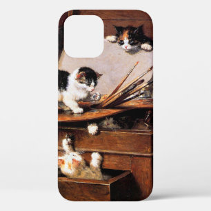 Case-Mate iPhone Case Mère Chat et chatons sur table