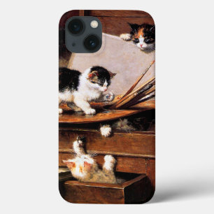 Case-Mate iPhone Case Mère Chat et chatons sur table