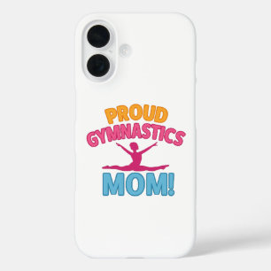 Coque Pour iPhone 16 Mère de gymnaste fière